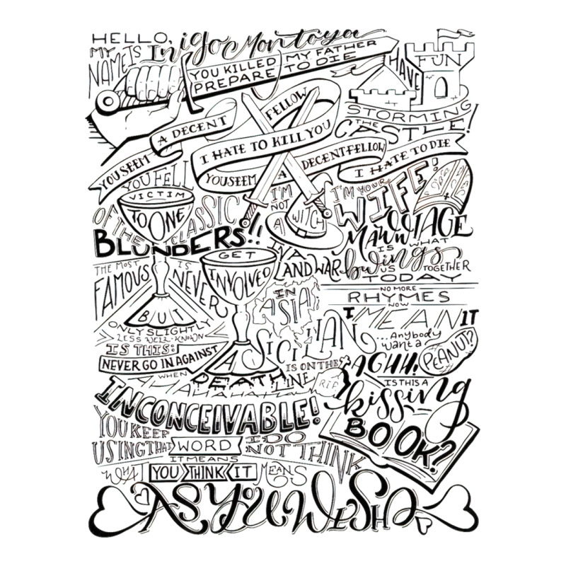 Princess Bride Quotes Classic Tee by artisFamous | Teevron