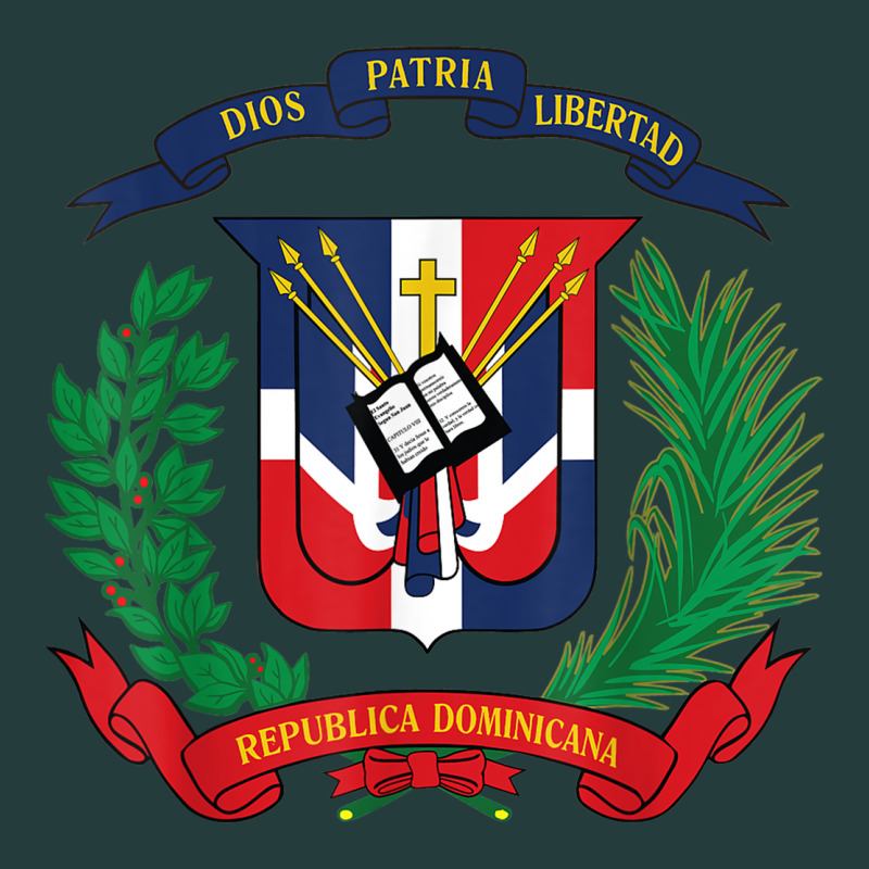 Dominican Republic Flag National Emblem Republica Dominicana T Shirt Classic Tee by artisFamous | Teevron