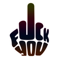 fuck you middle finger | Teevron