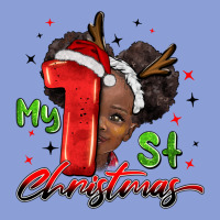 My First Christmas African Girl Long Sleeve Tee | Teevron