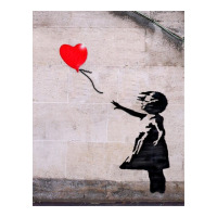 banksy, hope | Teevron