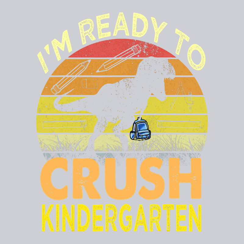 I'm Ready To Crush Kindergarten Dinosaur Back To School Kids T Shirt Classic Tee by artisFamous | Teevron
