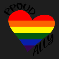 Proud Ally Lgbt Heart Gay Pride Month Classic Tee | Teevron
