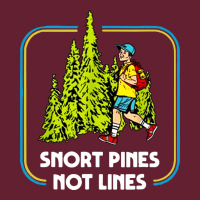 Snort Pines Not Lines Funny Boy Going To School Vintage Classic Tee | Teevron