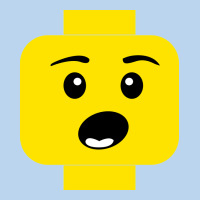 Surprised Expression Lego Head Classic Tee | Teevron