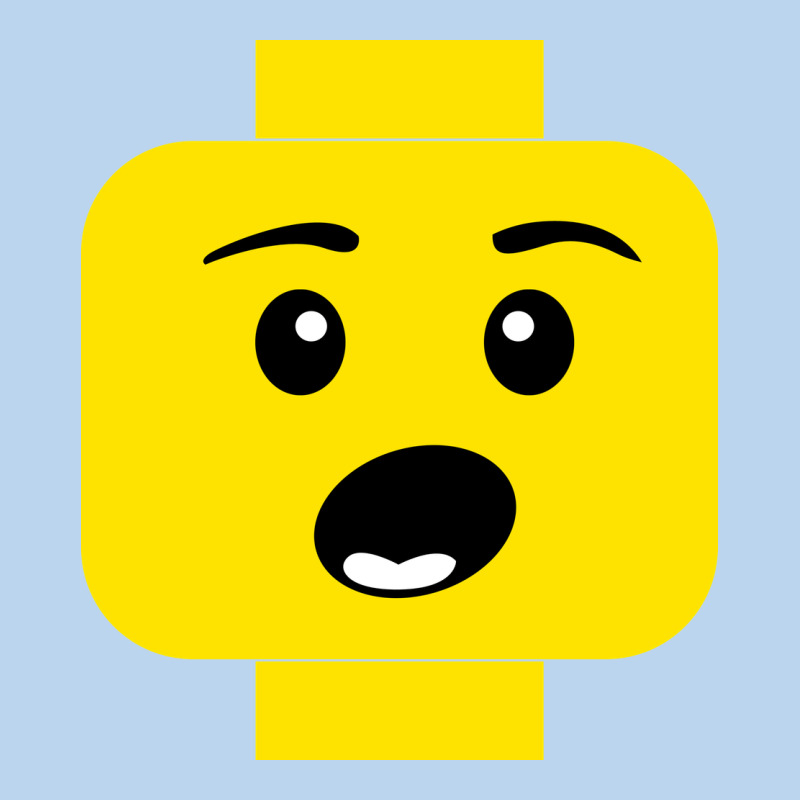 Surprised Expression Lego Head Classic Tee by artisFamous | Teevron