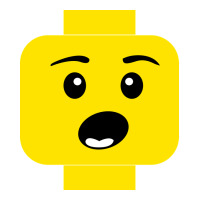 surprised expression lego head | Teevron