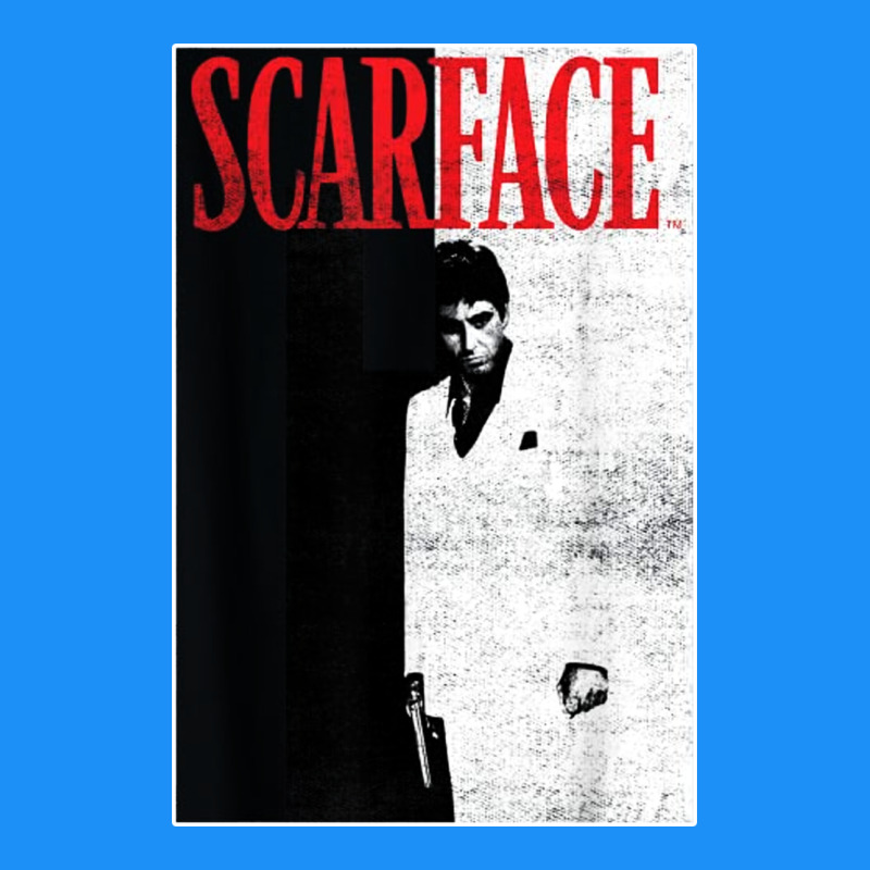 Scarface Distressed Movie Photo Classic Tee by artisFamous | Teevron
