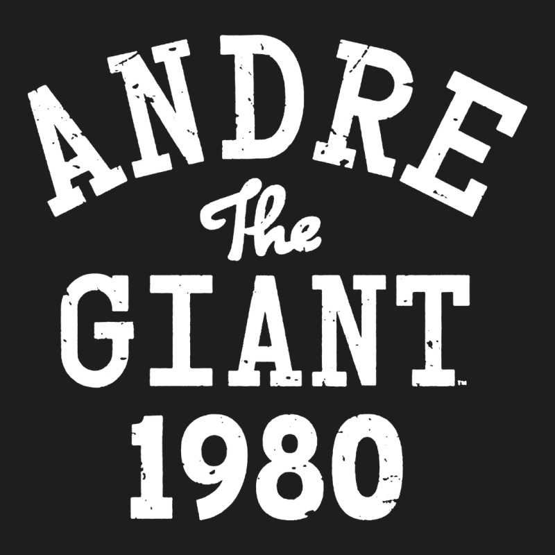 Andre The Giant 1980 Classic Tee by artisFamous | Teevron