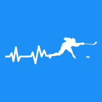 Hockey Player Heartbeat Ice Classic Tee | Teevron