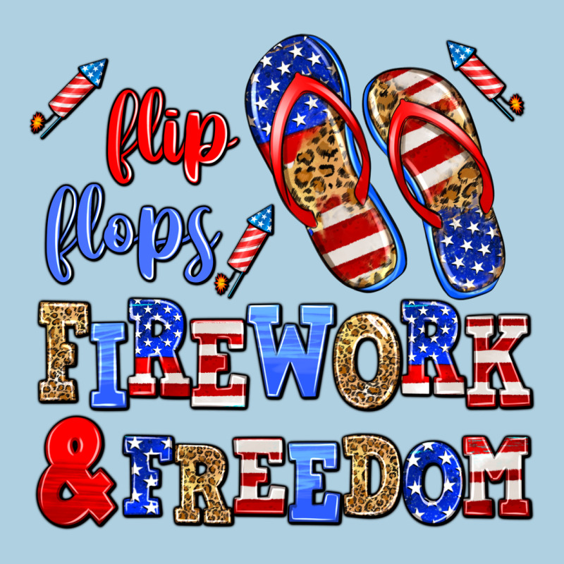 Flip Flops Fireworks And Freedom Premium Hoodie by AdoDesignShop | Teevron
