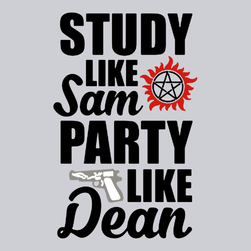 Study Like Sam Party Like Dean Classic Tee by artisFamous | Teevron