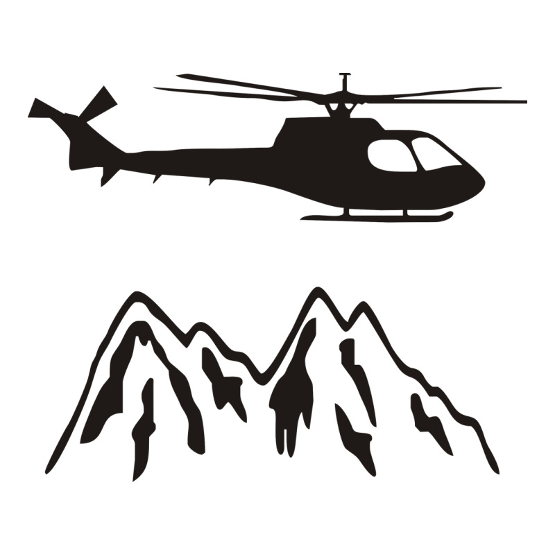 Mountain Rescue Helicopter Funny Classic Tee by artisFamous | Teevron