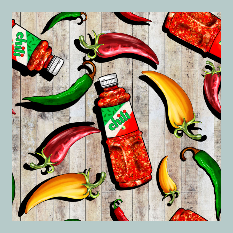 Mexican Chili And Pepper Seamless Pattern Heavy Core Tee by BundleAndBundleShop | Teevron