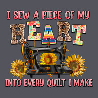 I Sew A Piece Of My Heart Into Every Quilt I Make Vintage Hoodie | Teevron