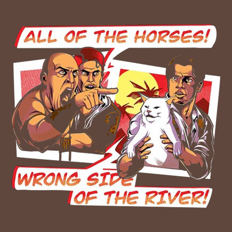 Wrong Side Of The River Classic Tee by artisFamous | Teevron
