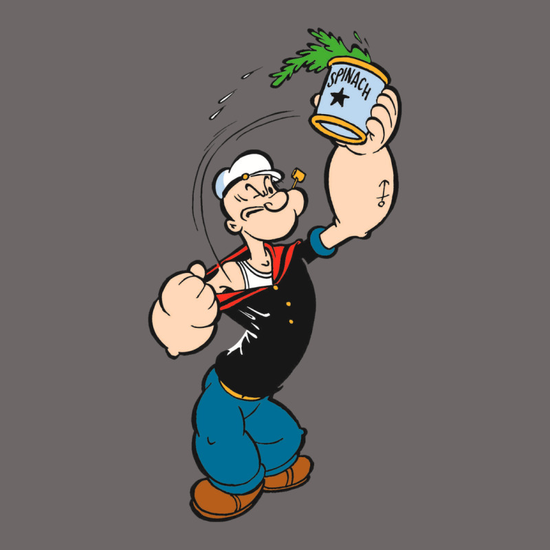 Popeye Spinach Retro Mens Funny Classic Tee by artisFamous | Teevron
