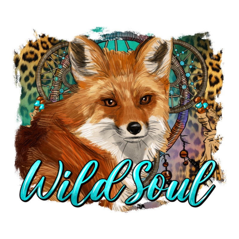 Wild Soul Fox With Dream Catcher Classic Tee by BarkalooDesign | Teevron