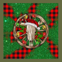 Christmas Bull Skull Long Sleeve Tee | Teevron