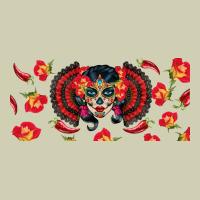Sugar Skull Rose Libbey Glass Heavy Core Tee | Teevron