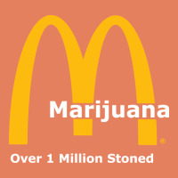 Marijuana Over 1 Million Stoned Classic Tee | Teevron