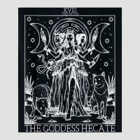 Hecate Tarot Card Triple Moon Goddess Witch Wiccan Pagan Classic Tee | Teevron