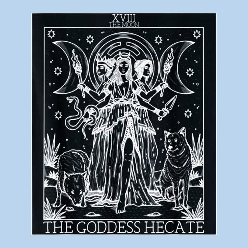 Hecate Tarot Card Triple Moon Goddess Witch Wiccan Pagan Classic Tee by artisFamous | Teevron