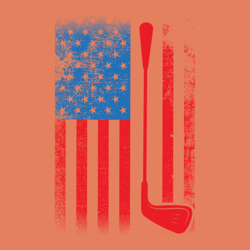 Golf With Usa Flag Classic Tee by artisFamous | Teevron