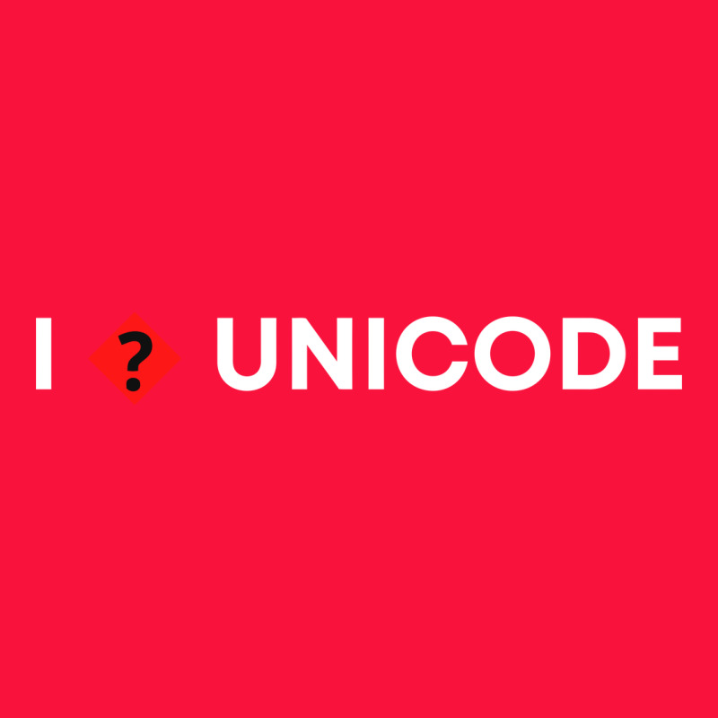 I � Unicode Classic Tee by artisFamous | Teevron