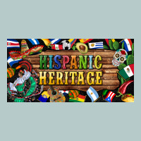 Hispanic Heritage License Plate Heavy Core Tee | Teevron