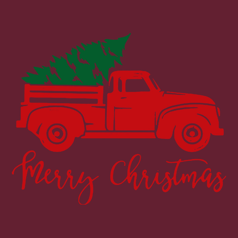 Vintage Red Truck With Christmas Classic Tee by artisFamous | Teevron