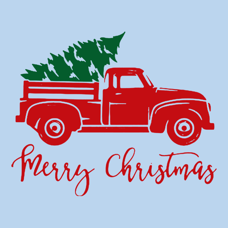 Vintage Red Truck With Christmas Classic Tee by artisFamous | Teevron