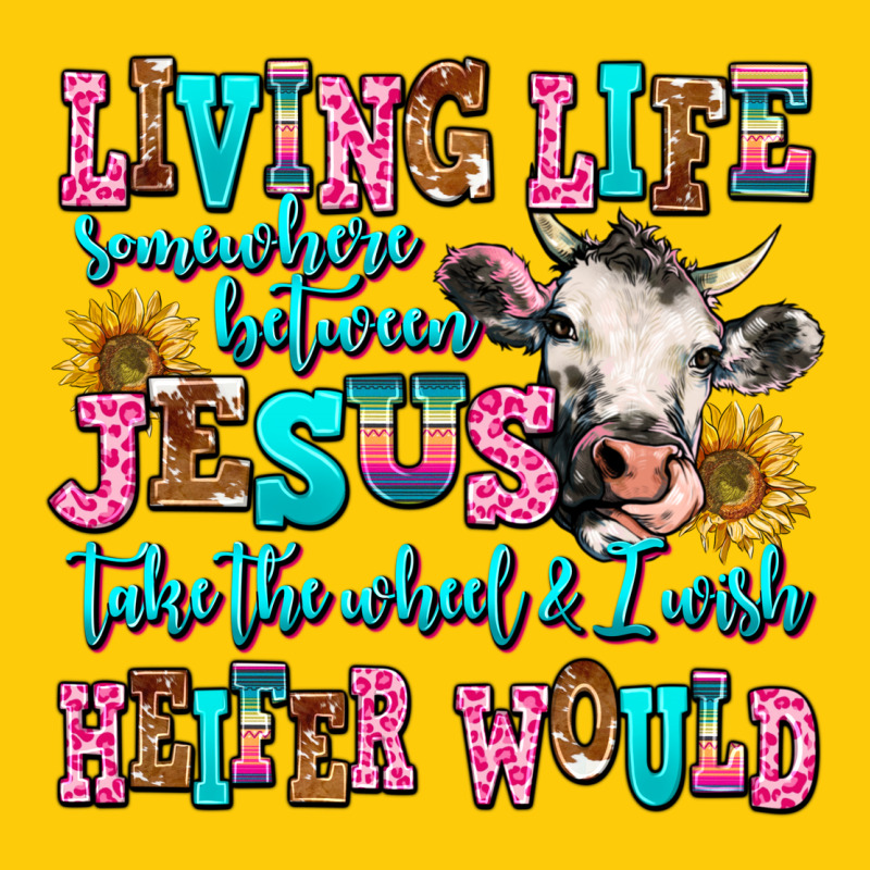 Living Life Somewhere Between Jesus Take The Wheel Premium Hoodie by AdoDesignShop | Teevron