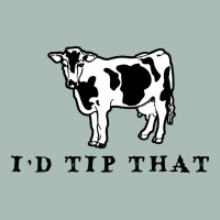 I'd Tip That Funny Cow Tipping Design Classic Tee | Teevron