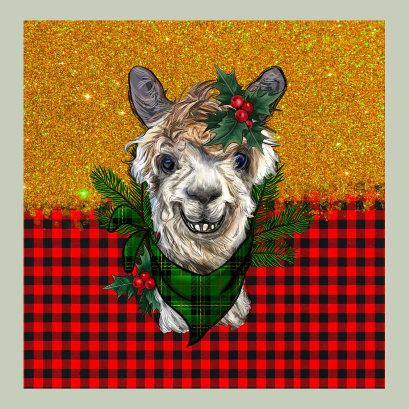 Christmas Alpacas Long Sleeve Tee by BarkalooDesign | Teevron