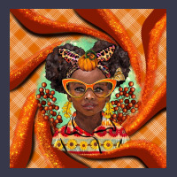 Fall African Girl Long Sleeve Tee | Teevron