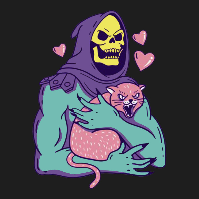 Skeletor's Hug Cat Classic Tee by artisFamous | Teevron