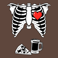 Dad Skeleton Halloween Beer Pizza Classic Tee | Teevron