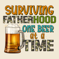 Surviving Fatherhood One Beer At A  Time Ladies Tee | Teevron