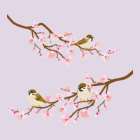Cherry Blossom Sakura With Bird Classic Tee | Teevron