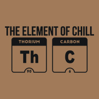Mens The Element Of Chill Thc Marijuana Joke Black Classic Tee | Teevron