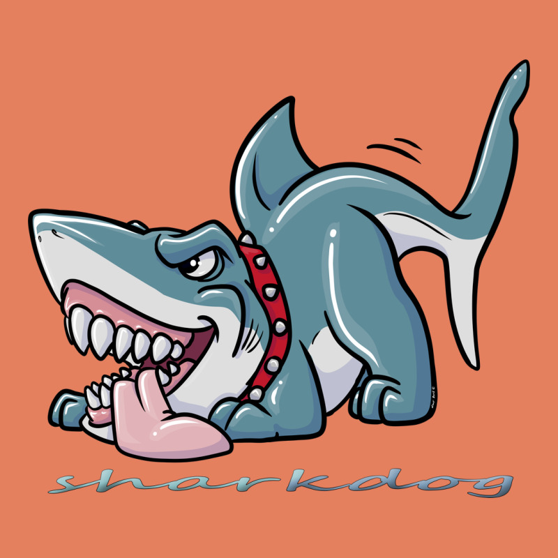 Sharkdog Sticker Classic Tee by artisFamous | Teevron