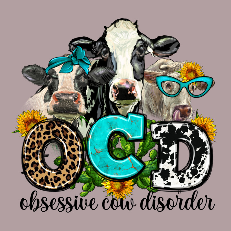 Ocd Obsessive Cow Disorder Vintage Hoodie by AdoDesignShop | Teevron