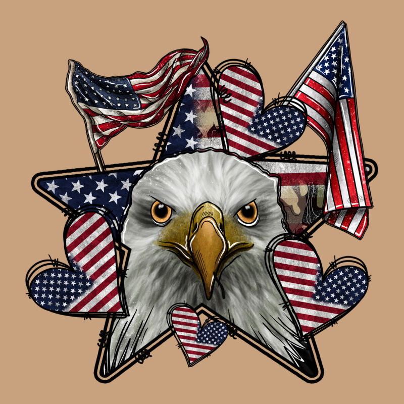 Eagle Star Png Vintage Tee by SublimationCraftShop | Teevron