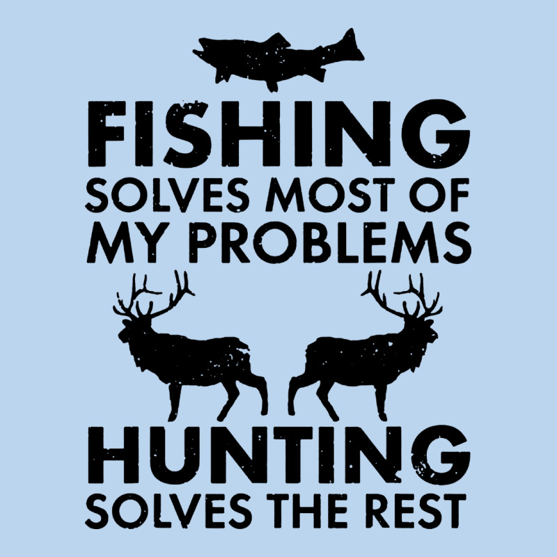 Funny Fishing And Hunting Classic Tee by artisFamous | Teevron