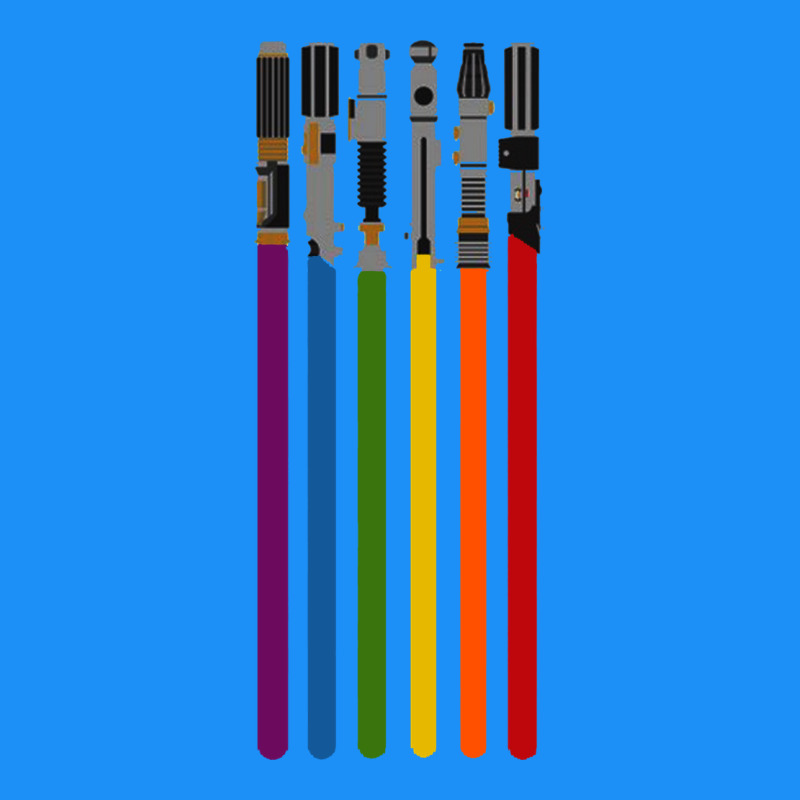 Rainbow Lightsaber Classic Tee by artisFamous | Teevron