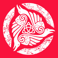Celtic Trinity Knot Crow Spiritual Mandala Classic Tee | Teevron