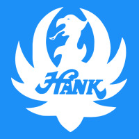 White And Black Hank Art Classic Tee | Teevron