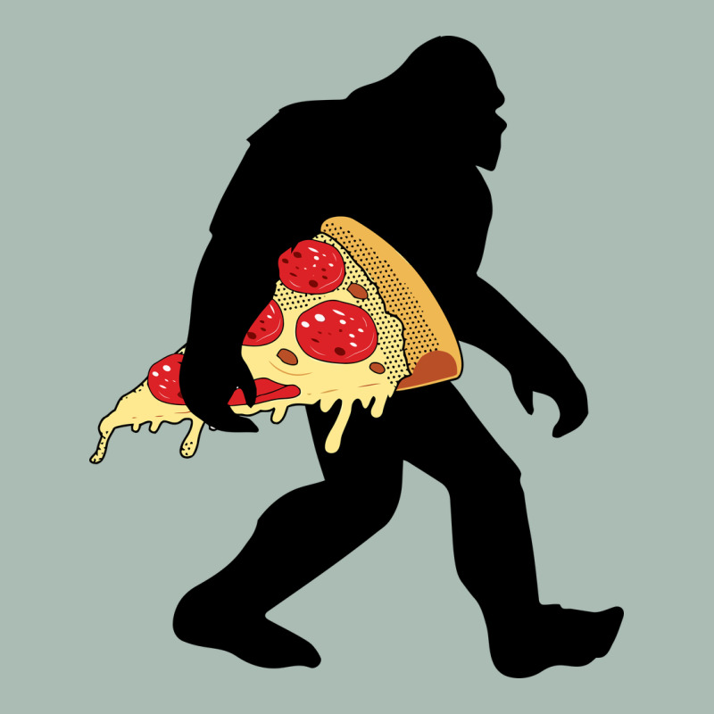 Bigfoot Carrying Pizza Classic Tee by artisFamous | Teevron