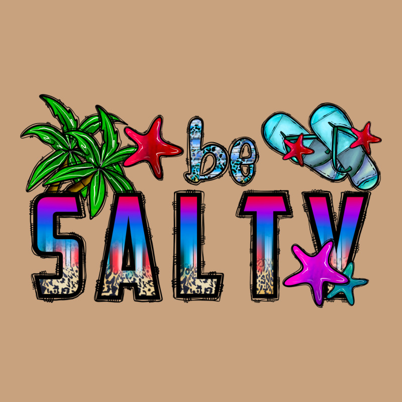 Be Salty Vintage Tee by CowhideDigitalArt | Teevron